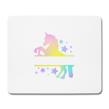 Einhörner Mousepad - Einhorn (Personalisierbar) Geschenkidee