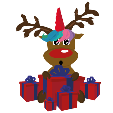 Motiv Magical Rentier Einhorn