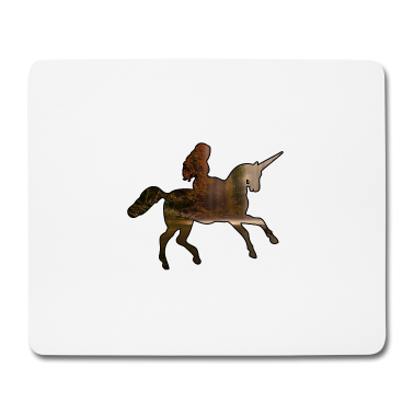 Einhörner Mousepad - Das Einhorn- ich kann kein Einhorn haben.