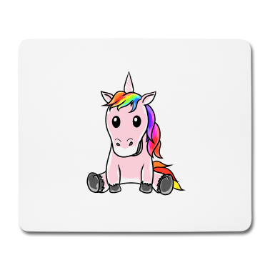 Einhörner Mousepad - Einhorn Unicorn Einhörner
