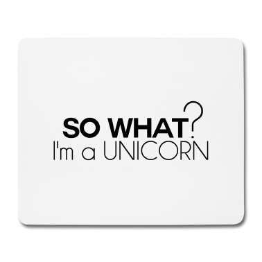 Einhörner Mousepad - so was Einhorn