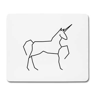 Einhörner Mousepad - einhorn