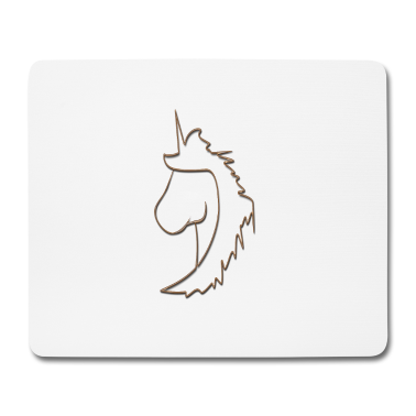 Einhörner Mousepad - Einhorn