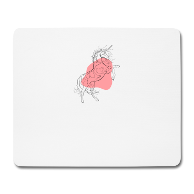 Einhörner Mousepad - Einhorn