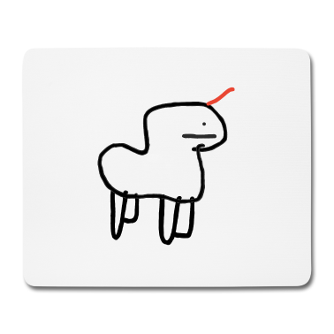 Einhörner Mousepad - Einhorn