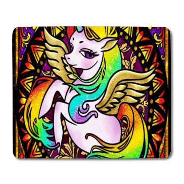 Einhörner Mousepad - Einhorn