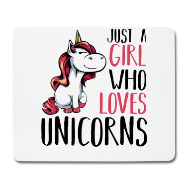 Einhörner Mousepad - Einhorn