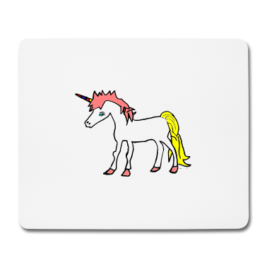 Einhörner Mousepad - Einhorn