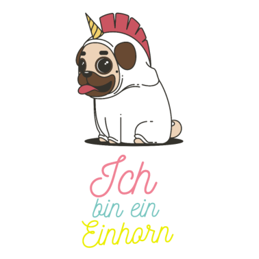 Motiv Ich bin ein Einhorn