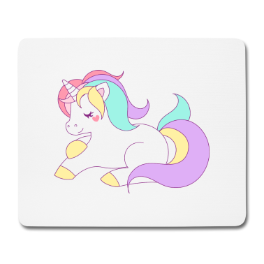 Einhörner Mousepad - Einhorn