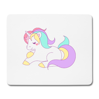 Einhörner Mousepad - Einhorn