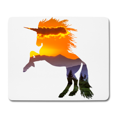 Einhörner Mousepad - Einhorn