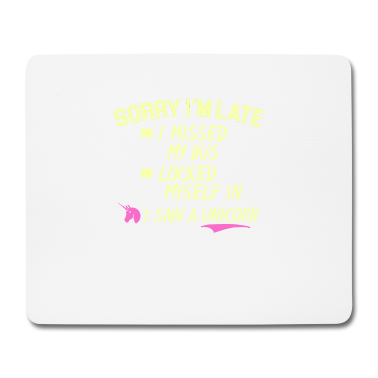 Einhörner Mousepad - Einhorn