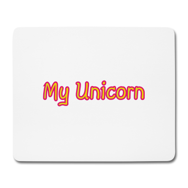 Einhörner Mousepad - Mein Einhorn