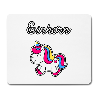 Einhörner Mousepad - Einhorn