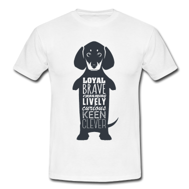 Hunde T-Shirt - dachshund