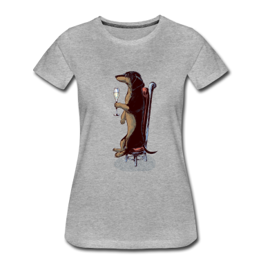 Hunde T-Shirt - Dachshund_champagne