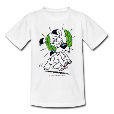 Hunde T-Shirt - Asterix & Obelix Idefix Mit Lorbeerkranz