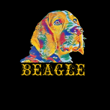 Motiv Beagle Retro puppy