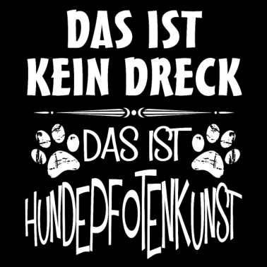 Motiv Damen Shirt Hundepfotenkunst