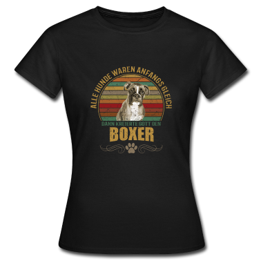 Hunde T-Shirt - Boxer Hundeliebhaber - Geschenk Hundeliebhaber