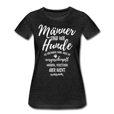 Hunde T-Shirt - Männer sind wie Hunde