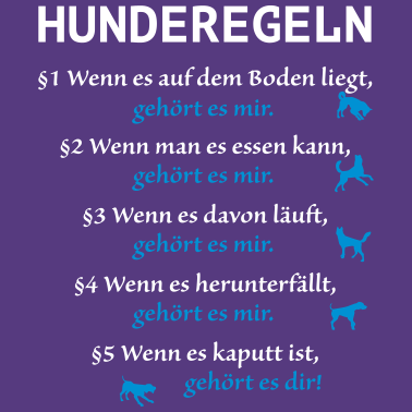 Motiv Hunderegeln