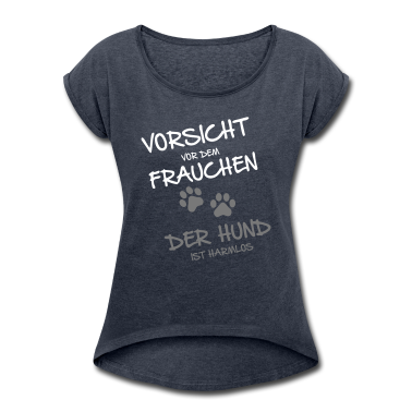 Hunde T-Shirt - Vorsicht vor dem Frauchen