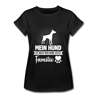 Hunde T-Shirt - Hundehalter Vierbeiner Hunde Sprüche Familie