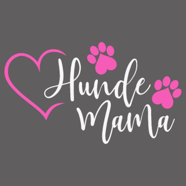 Motiv Hundemama Hunde Mama Herz Hund Frauchen Tier pink