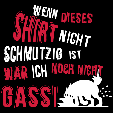 Motiv Ich war noch nicht Gassi - Hund