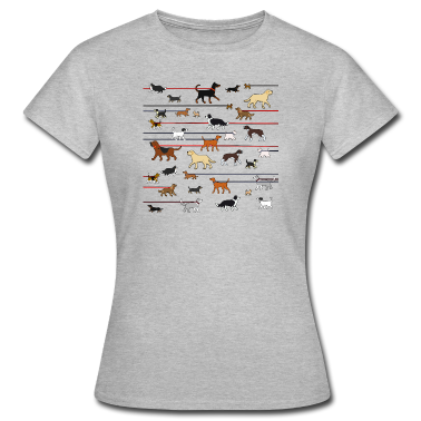 Hunde T-Shirt - Leinenhunde