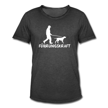 Hunde T-Shirt - Hund Führungskraft Herrchen Hunde Gassi Gehen