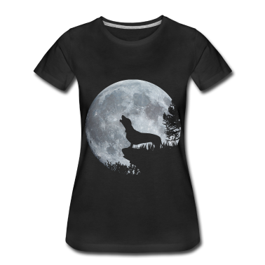 Hunde T-Shirt - Dackel Mond