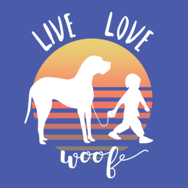 Motiv Hund Kinder Haustier Liebe