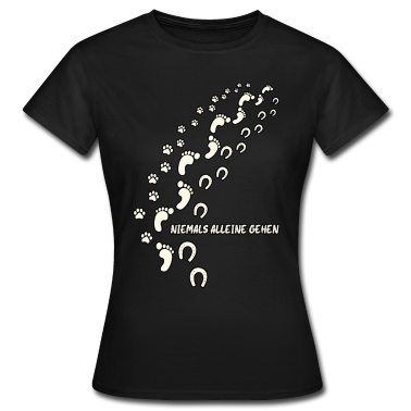 Hunde T-Shirt - Hund Pferd Reiten Hundeliebhaber Spruch