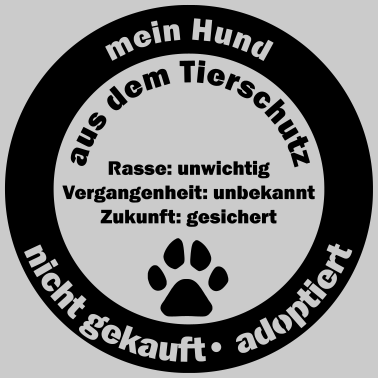Motiv Mein Hund aus dem Tierschutz: Zukunft gesichert