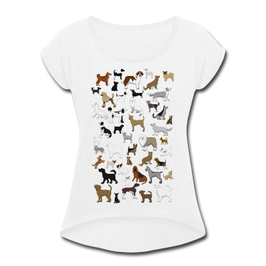 Hunde T-Shirt - Viele Hunde Pixel