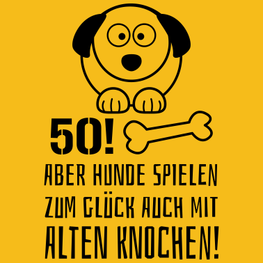 Motiv 50 Alter Knochen