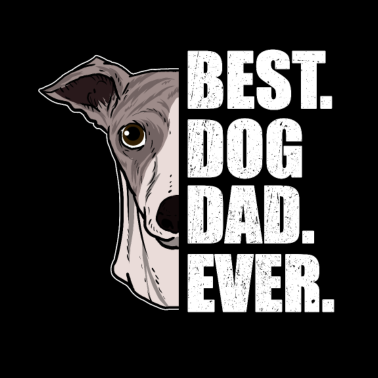 Motiv Bester Hunde Papa Whippet Windhund Geschenk
