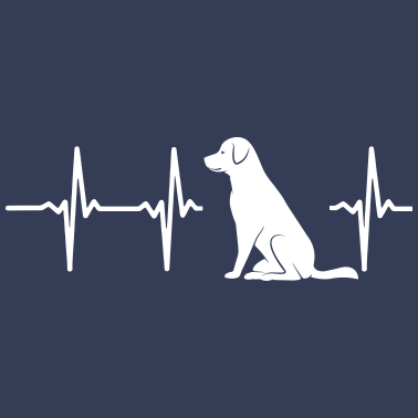 Motiv Mein Herz schlägt für Hunde