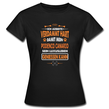 Hunde T-Shirt - PODENCO CANARIO