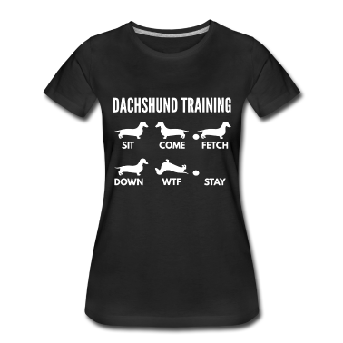 Hunde T-Shirt - Dackel-Trainingshemd
