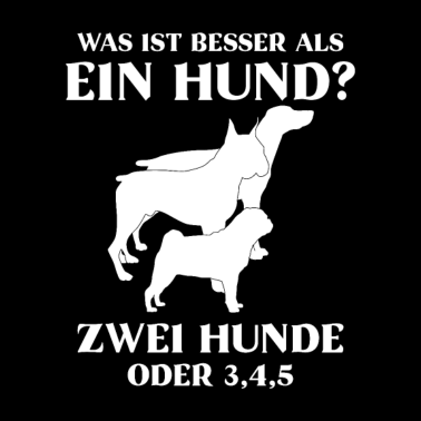 Motiv Was ist besser 1 hund oder 2