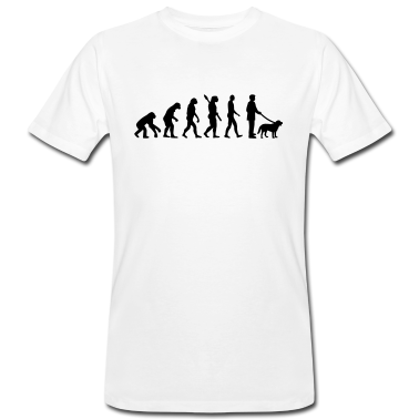 Hunde T-Shirt - Evolution Hund