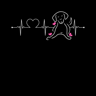 Motiv Hund Hündchen Liebe Herzschlag Geschenk