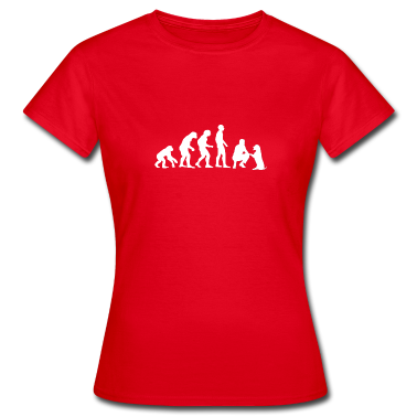 Hunde T-Shirt - Menschliche Evolution Hundeliebhaber