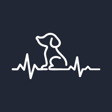 Motiv Herzschlag Hund