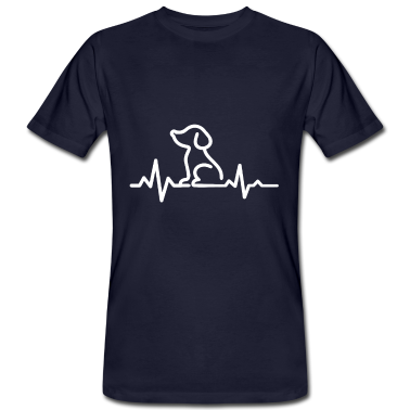 Hunde T-Shirt - Herzschlag Hund
