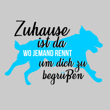 Motiv Hunde Shirt • Hunde Zuhause • Hunde Geschenk